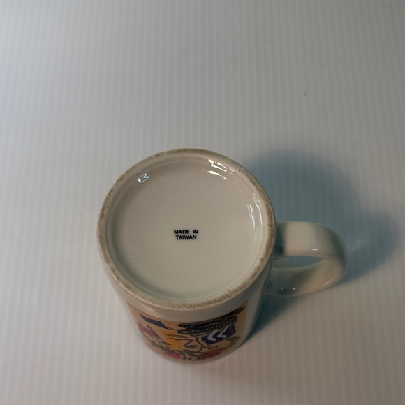 Starbucks French Roast Mug - White with Multicolor Design - Picture 3 of 4